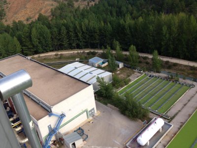 planta Carboneco recuperación CO2 Aliaga Teruel